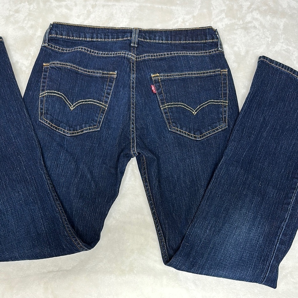 Levi's Blue Bootcut Jeans Classic Style